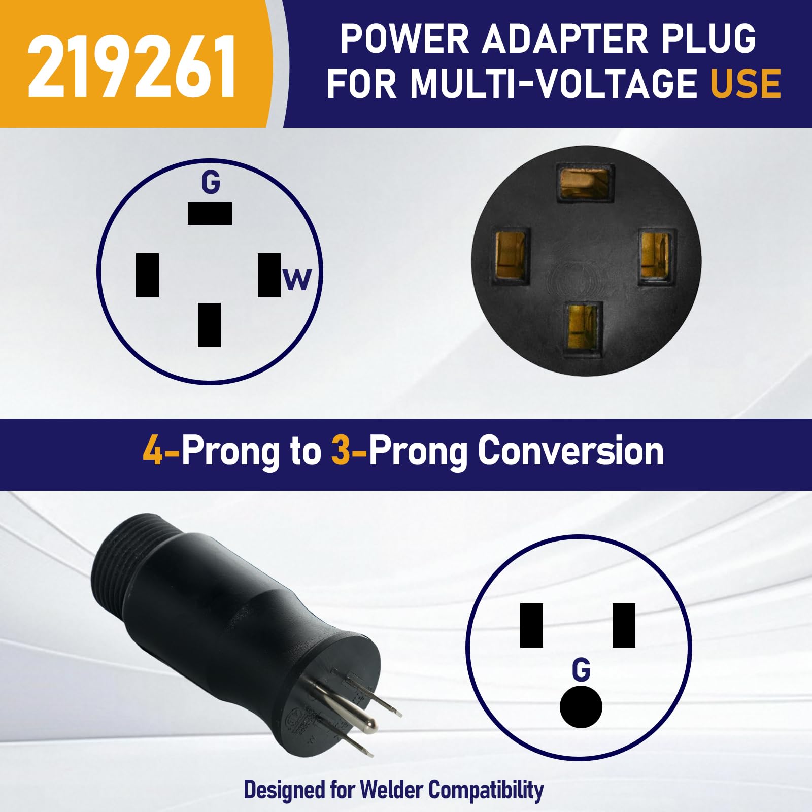 Amazon.com: 219261 Multi-Voltage Power Adapter Plug for Miller